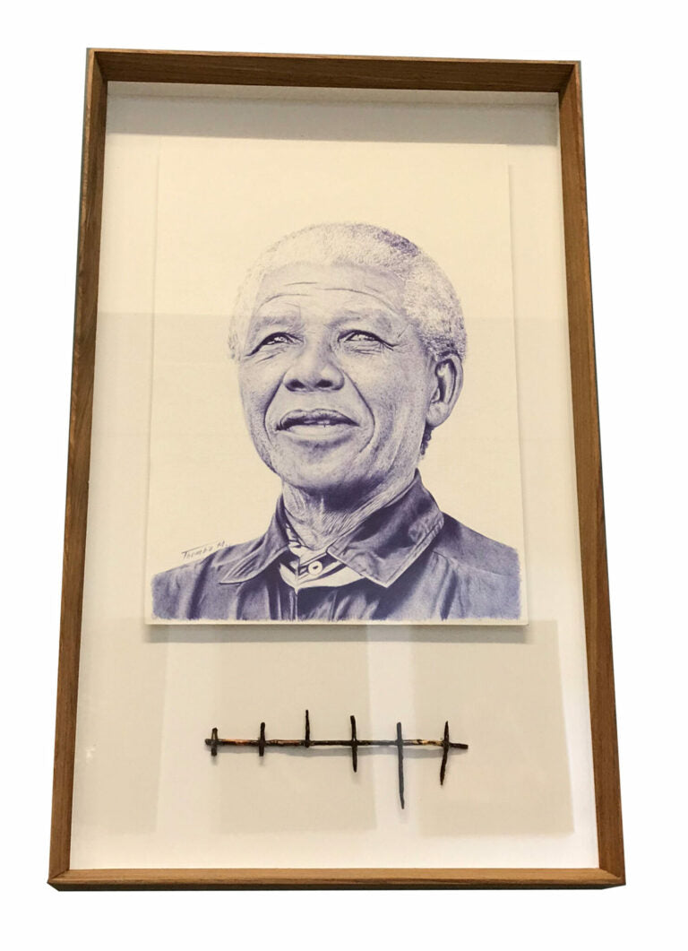 Mandela Ball Point Pen Art