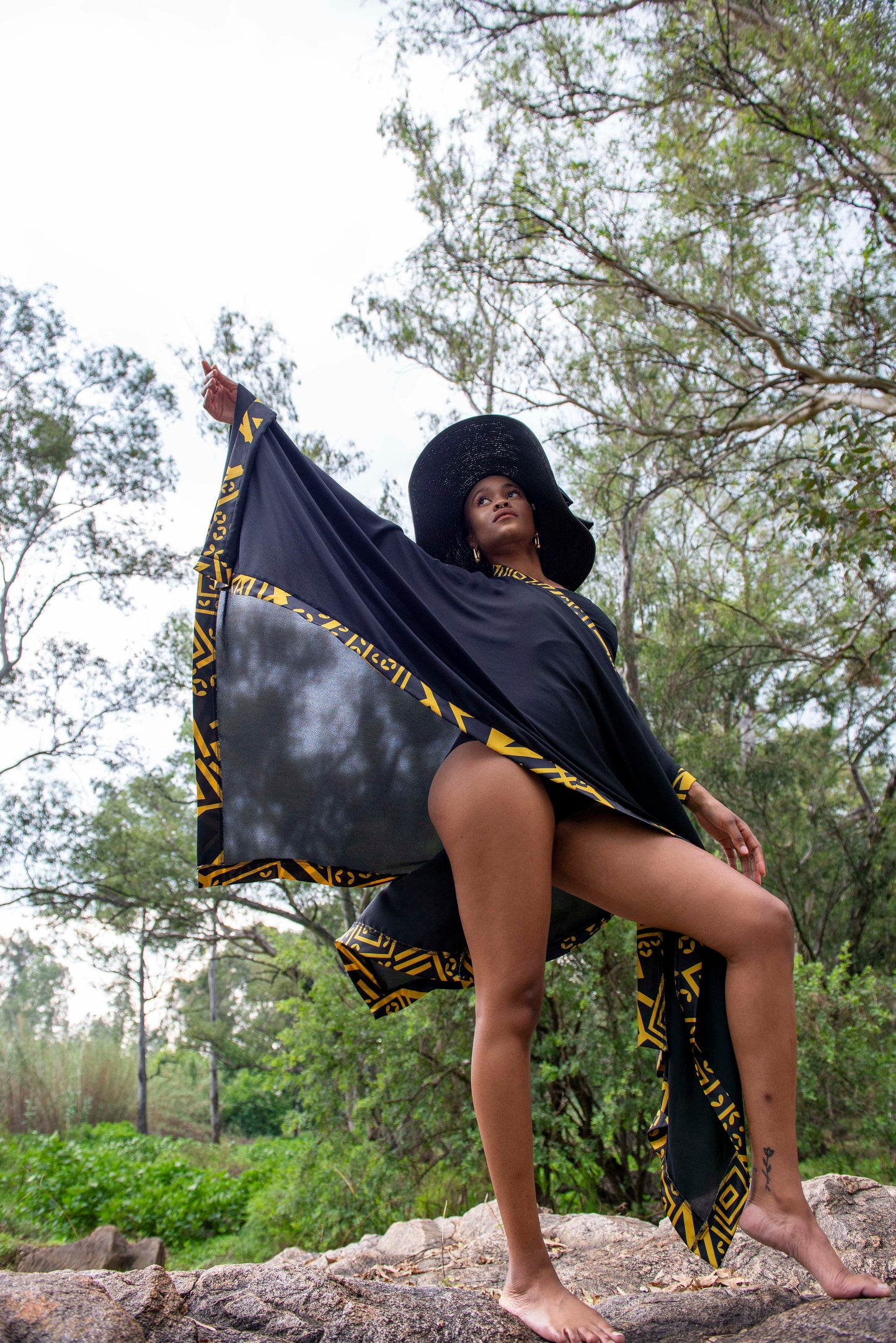 Black Magic Kimono by Roma Girl