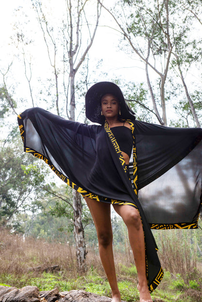 Black Magic Kimono by Roma Girl